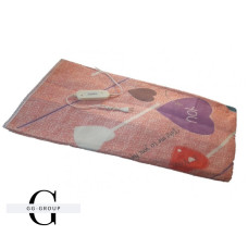 Простынь электрическая Electric Blanket 150х120см (сердце)