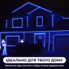 Гірлянда вулична стрічка світлодіодна Дюралайт 240 LED 7м морозостійка прозорий дріт Синій
