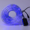 Гірлянда вулична стрічка світлодіодна Дюралайт 240 LED 7м морозостійка прозорий дріт Синій