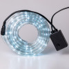 Гірлянда вулична стрічка світлодіодна Дюралайт 900 LED 50м морозостійка прозорий дріт Білий