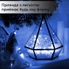 Гірлянда світлодіодна на батарейках+USB  GarlandoPro 50LED 5м мідний провід гірлянди роса Синій