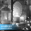 Гірлянда світлодіодна на батарейках +USB GarlandoPro 100LED 10 метрів мідний дріт світлодіодна гірлянда Білий