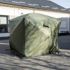 Палатка зимняя утепленная "Куб" 4-х местная LUGI (210х210х210), Зимняя палатка для рыбака кемпинга и путешествий