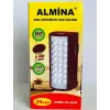 Ліхтар переносний світлодіодний акумуляторний Almina dl 2424 з Power Bank