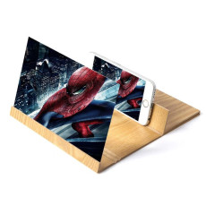 Збільшувач екрану для смартфона Enlarged Screen Magnifier освітлене дерево