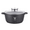 Кастрюля Top Kitchen ТК00053 с крышкой мраморное покрытие 26 см