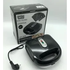 Гриль / Мультимейкер (Вафельница) SandwichMaker Opera OP-908 4в1 2200W