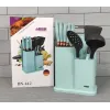 Набор кухонных ножей и принадлежностей Benson BN-412