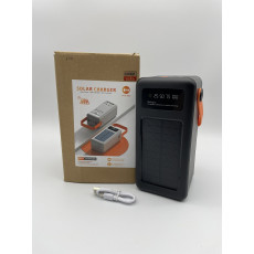 Повербанк Power bank 639 - 80000mAh Solar+Універсальний Кабель 4в1