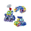 Магнітний,  конструктор транспорт, 128 деталей Magnit/Magical/LIMO TOY