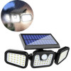 Вуличний ліхтар на сонячній батареї з датчиком руху Split solar wall lamp NF-866/1725 (FL-1725A)