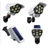 Вуличний ліхтар на сонячній батареї з датчиком руху та пультом SOLAR MONITORING LAMP CL-877A у вигляді камери
