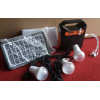 Кемпінговий ліхтар на сонячній батареї EASY POWER EP-391BT Bluetooth/MP3/FM/TF/USB/Power Bank/3 лампочки