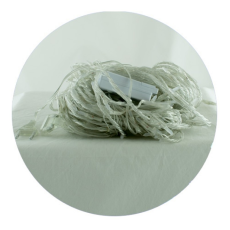 Гирлянда-водопад (Curtain-Lights) Itrains-320-W универсальная, пер.:прозрачный, 3м (Белый)