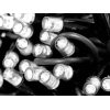 Гірлянда вулична 3,3мм чорний провід 10м мерехтлива лампа 100LED L Lux LINE-3.3-100