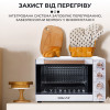 Настільна електродуховка для дому 60 л електропіч, духова піч Sokany 1700 Вт