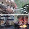 Насадка-дожигач для газовой горелки/плитки 12 см – обогреватель для палатки, дачи, кемпинга.