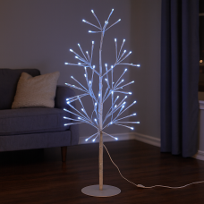 Світлодіодне декоративне дерево 60 см, 80 LED, БІЛИЙ 