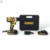 Шуруповерт аккумуляторный DeWalt 24V  в кейсе, 2 аккумулятора 5.0Ah