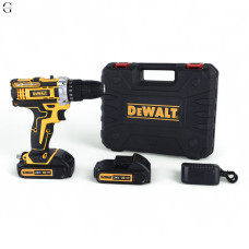 Шуруповерт акумуляторний DeWalt 24V у кейсі, 2 акумулятори 5.0Ah