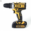 Шуруповерт аккумуляторный DeWalt 21V с набором инструментов в кейсе, 2 аккумулятора 2.0Ah