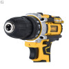 Шуруповерт аккумуляторный DeWalt 21V с набором инструментов в кейсе, 2 аккумулятора 2.0Ah