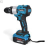 Шуруповерт MAKITA 36V Бесщеточный + 2 АК 5Ah + Металлический патрон + Набор инструментов 53 в 1