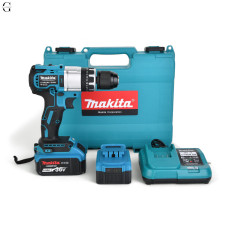 Шуруповерт MAKITA 24V Безщітковий + 2 АКБ 4Ah + Металевий патрон