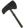 Топор тактический 39 см с лезвием из нержавейки и чехлом для пояса – для кемпинга, охоты, туризма.