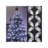 Светодиодная елковая гирлянда в виде ленты 50 Led 5 метров Christmas Decoration Белый