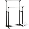 Вішалка підлогова стійка Double Pole Clothers Horse (30 кг) подвійна