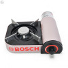 Портативна міні туристична газова плита BOSCH з кейсом та балоном 25×17×8 см