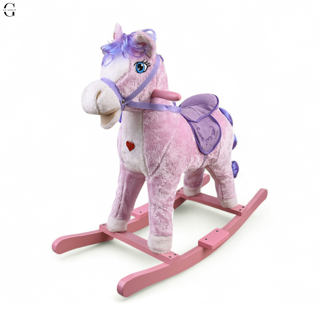 Лошадка-качалка музыкальная