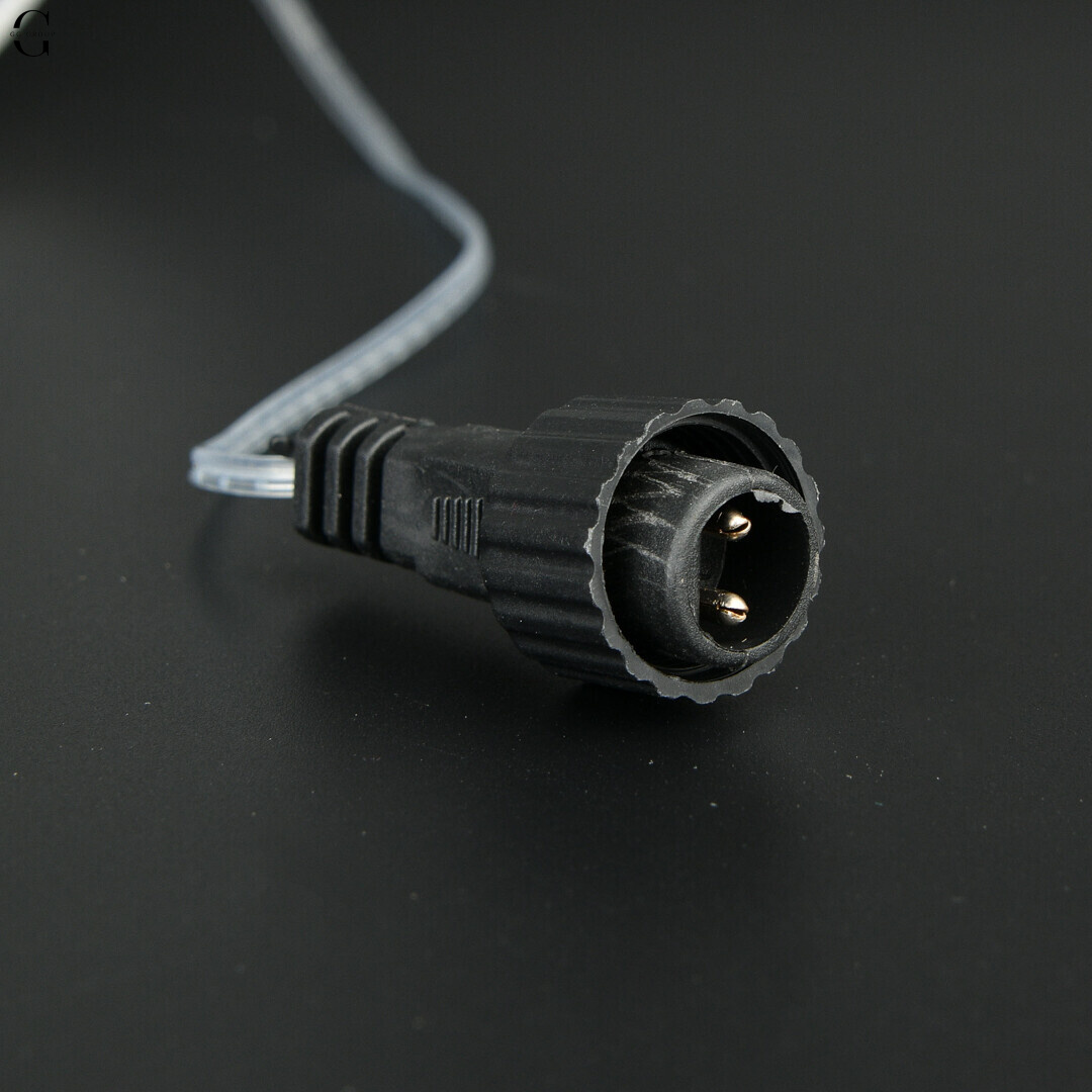 Гірлянда РОСА  Мішура 100м 2000 LED на мідному дроті з пультом IP44/IP65 вулична