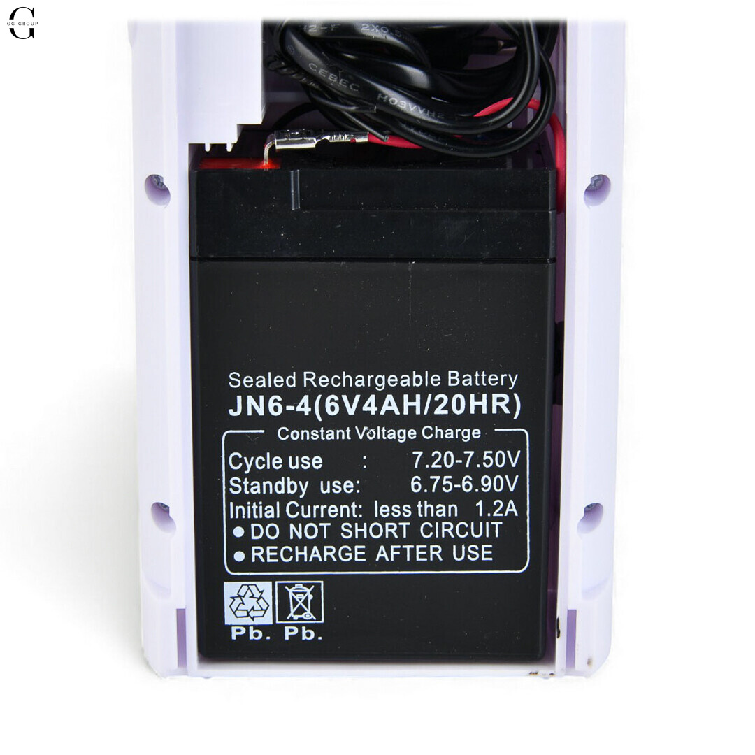 Автономний LED-ліхтар Almina з сонячною панеллю 8Вт, PowerBank, акумулятор 6V 4Ah