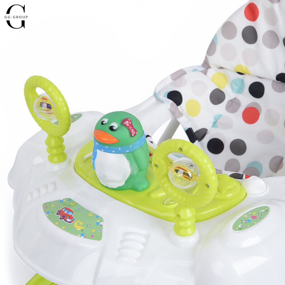Детские ходунки Bambi M3168 Penguin салатовые усиленные