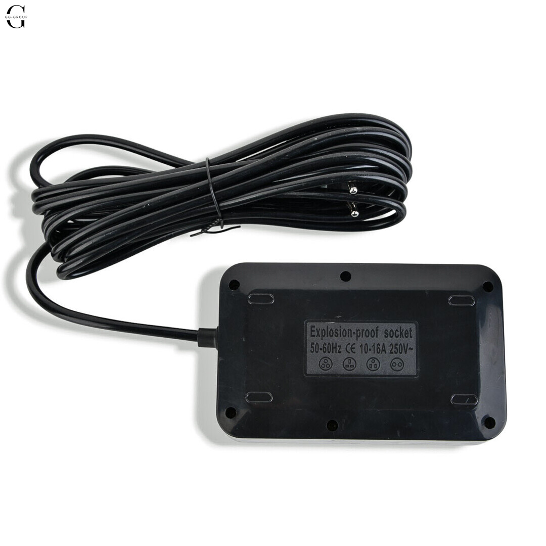 Сітковий фільтр Подовжувач з USB Тк-4 (4×220В+3×USB, Чорний 5m
