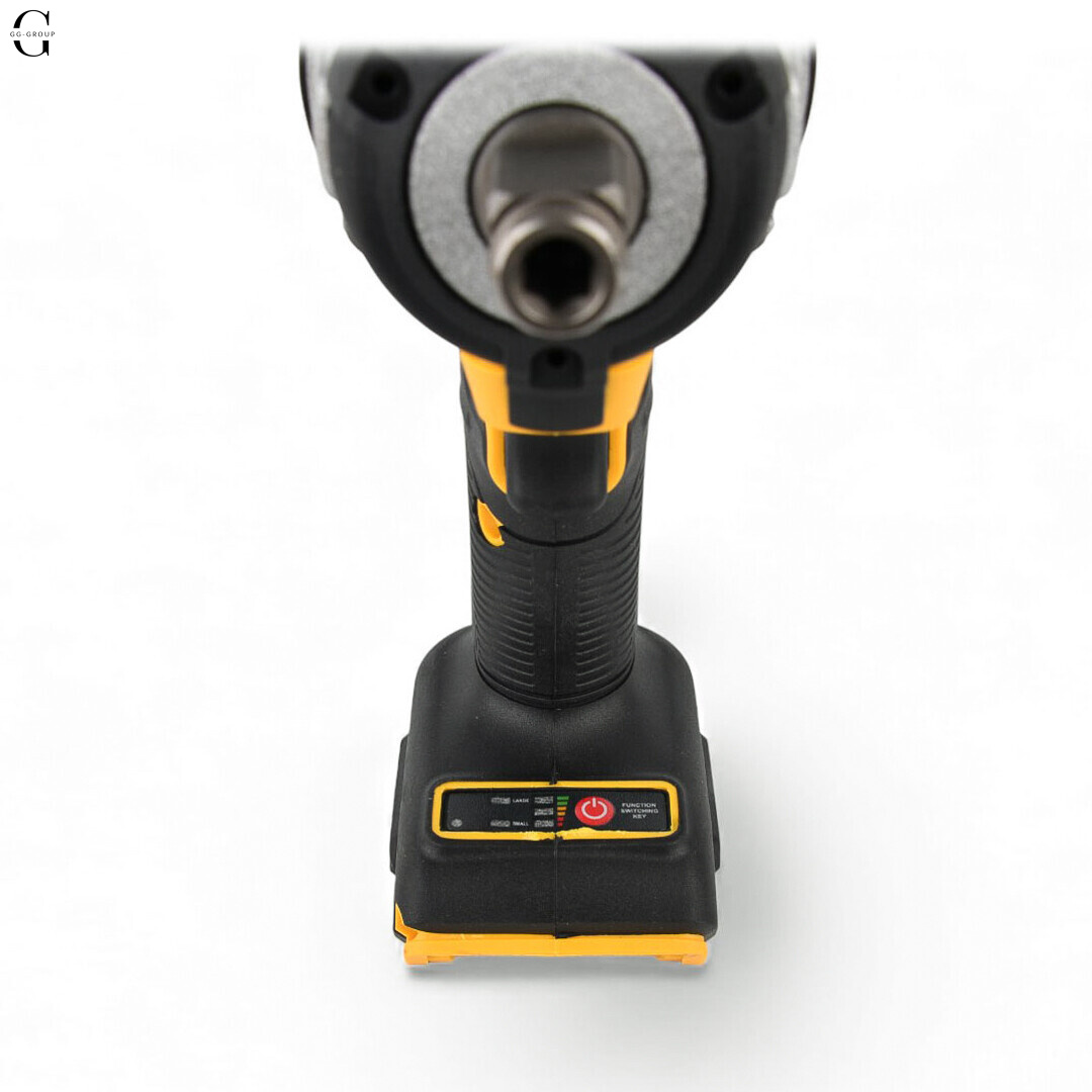 DeWALT гайковерт акумуляторний 36V безщітковий з кейсом, 2×5Ah акумуляторами 