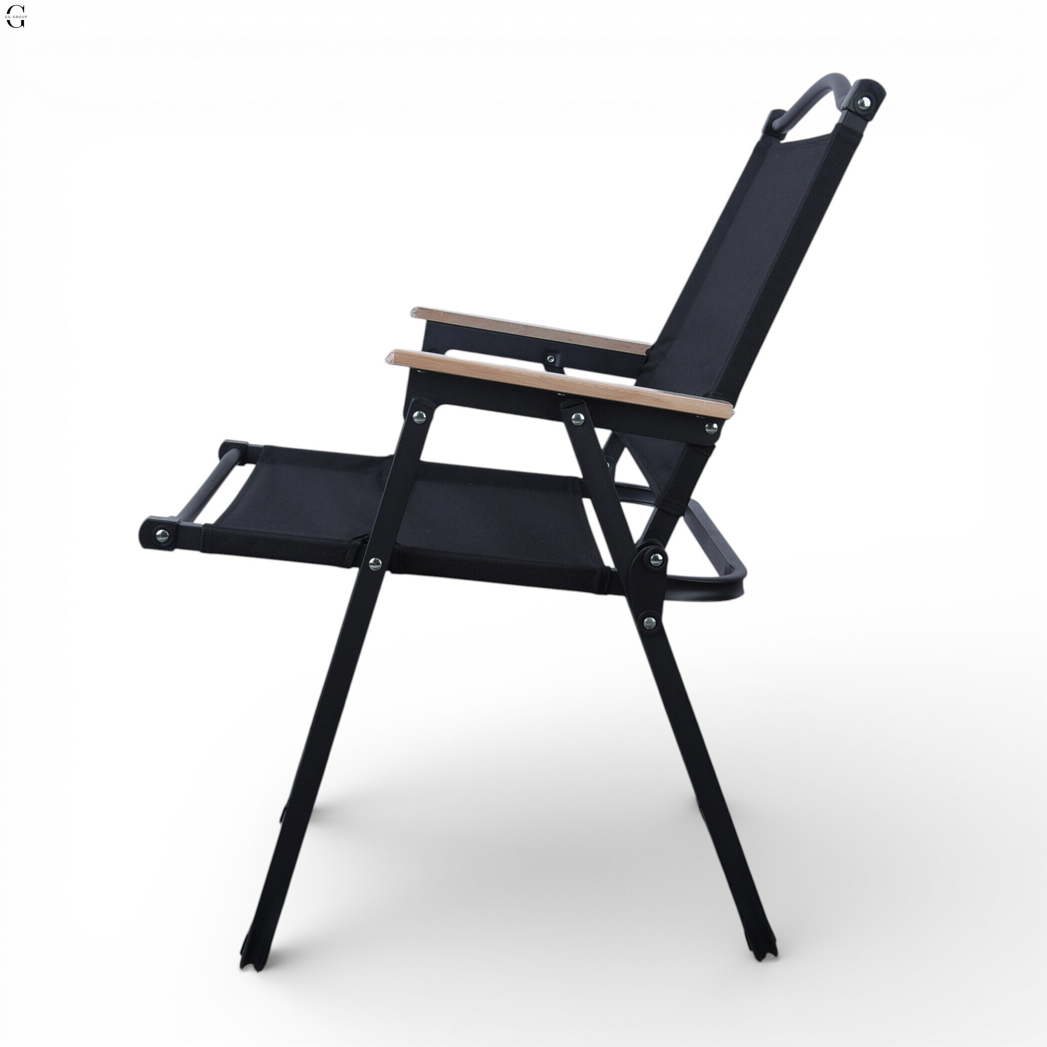 Набор туристических складных кресел со столом CampSet Outdoor — 2 кемпинговых стула и стол.
