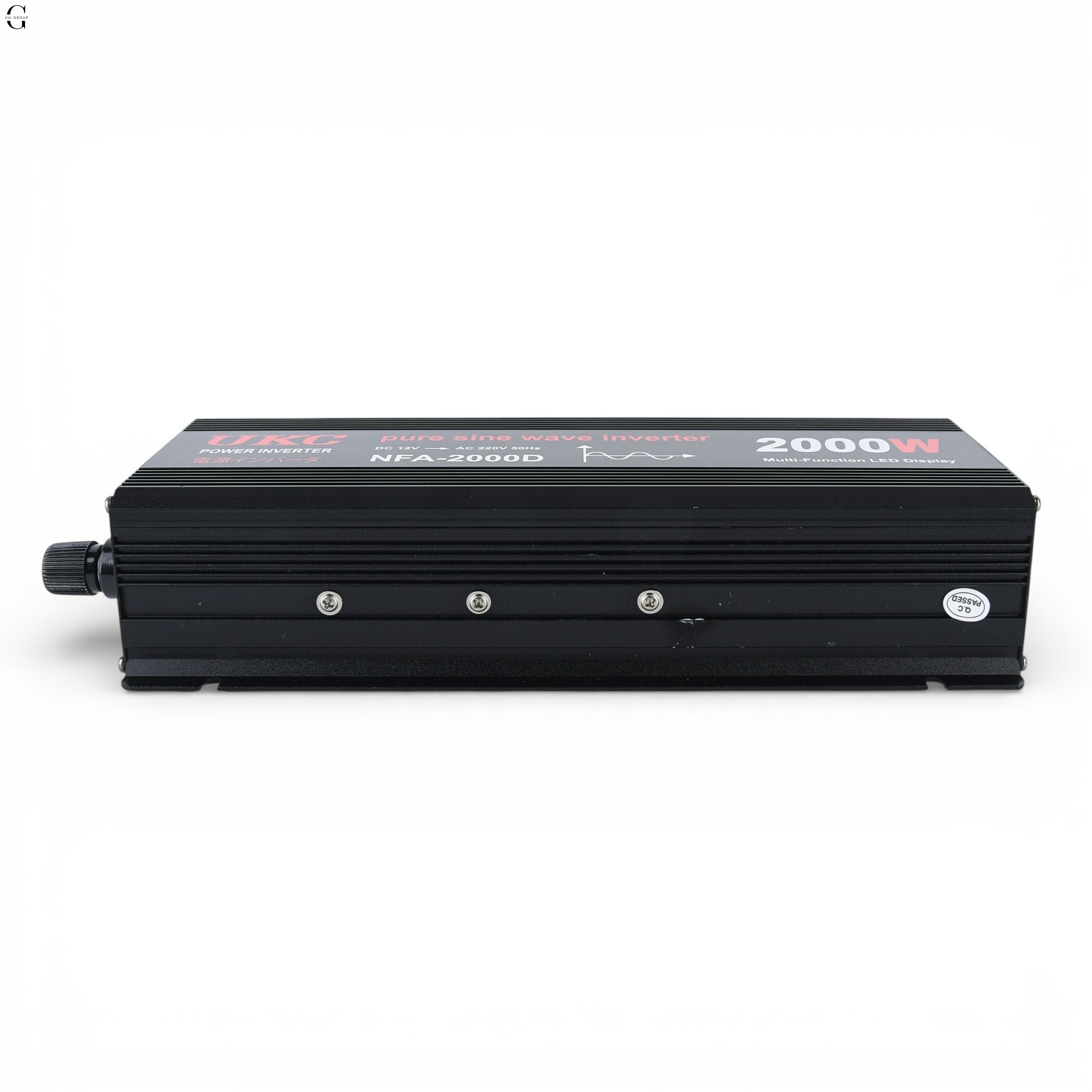 Інвертор напруги UKC NFA-2000D 2000W (чиста синусоїда) 12V → 220V