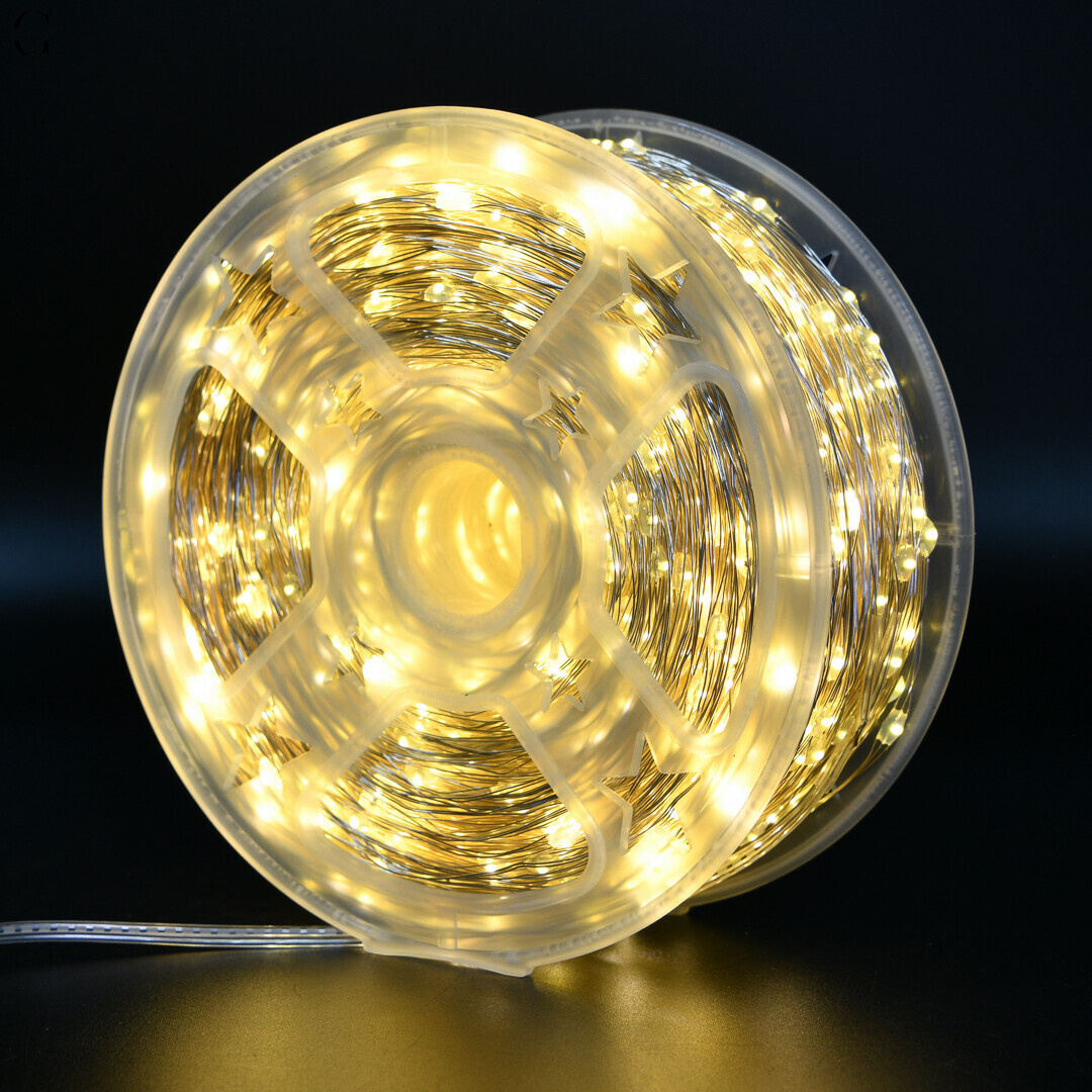 Гірлянда «РОСА 200 метрів тепла» USB-2000 LED, Світло, MiniLED / High-Brightness
