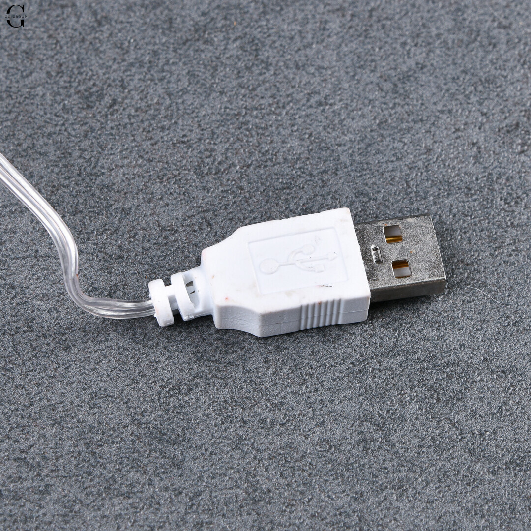 Гірлянда-гілка декоративна, 2,3 м, 144 LED USB