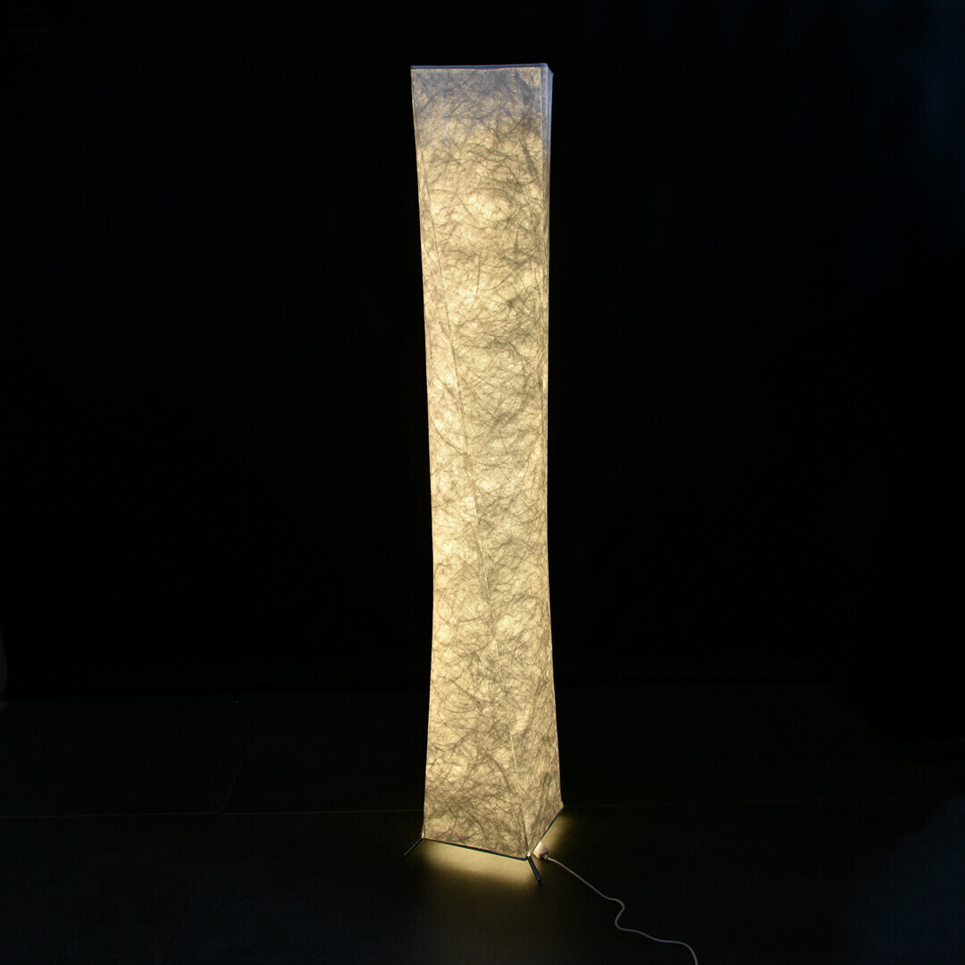 Торшер з LED підсвіткою 130 см, USB + адаптер, теплий/холодний світло, регулювання яскравості, пульт