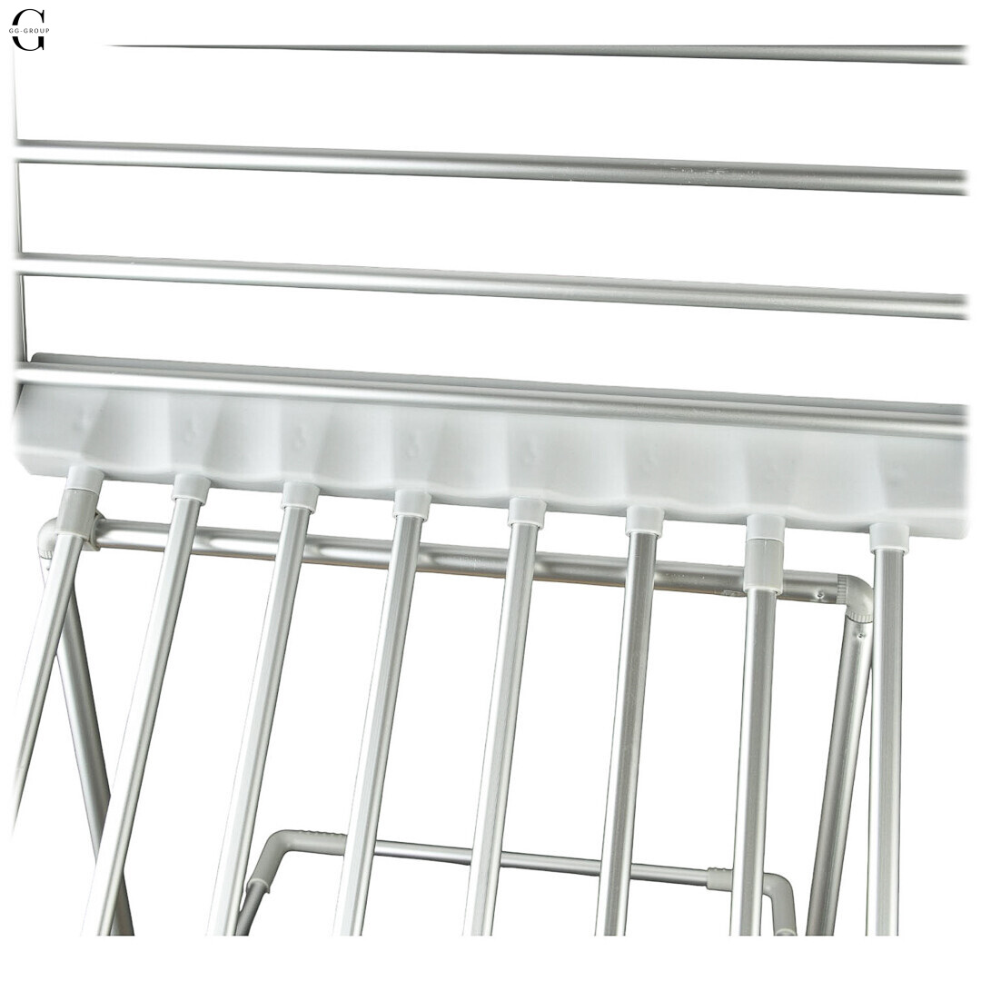 Електросушарка для білизни Heated Airer з крилами, 230 Вт, алюміній.