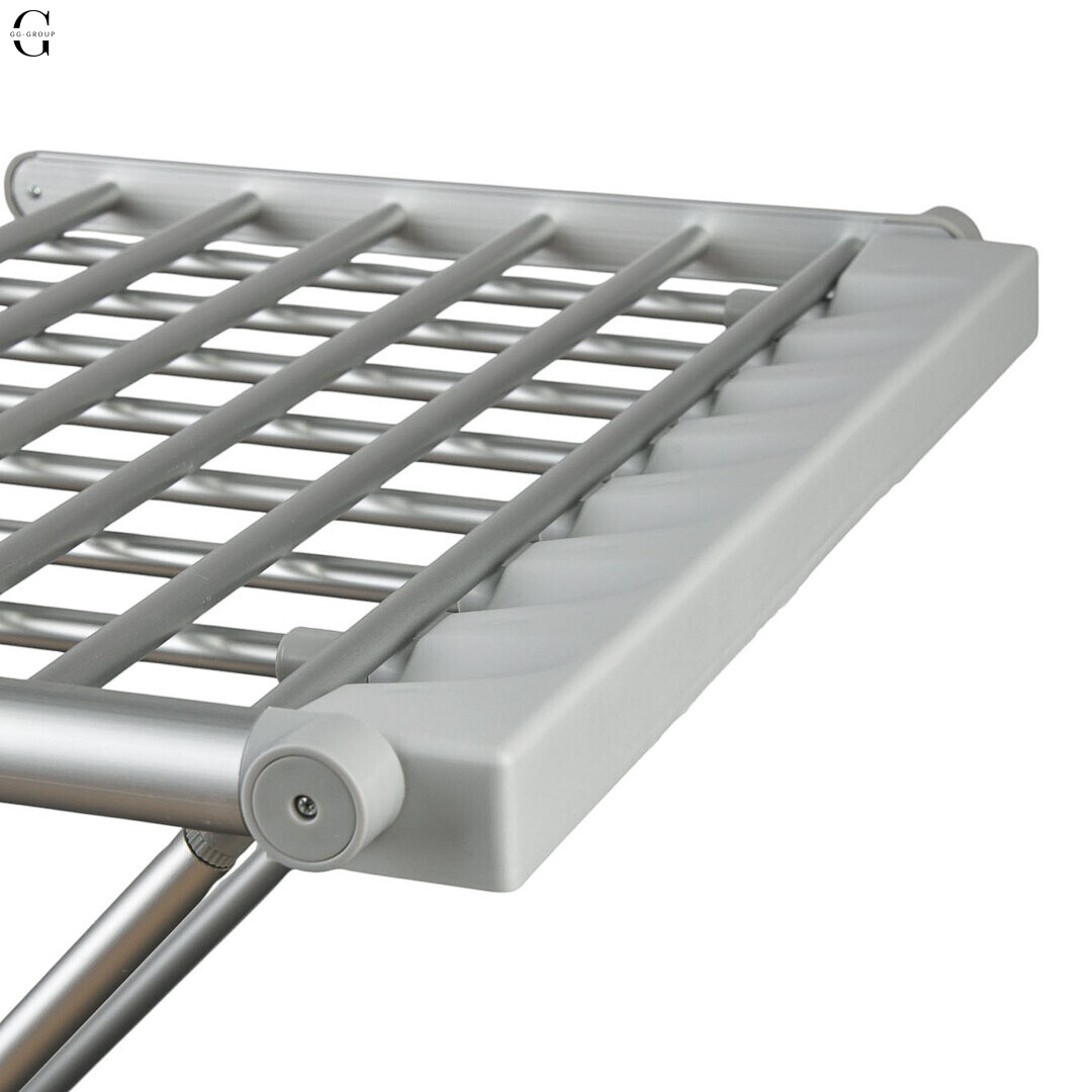 Електросушарка для білизни Heated Airer з крилами, 230 Вт, алюміній.