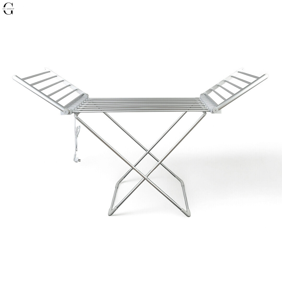 Електросушарка для білизни Heated Airer з крилами, 230 Вт, алюміній.