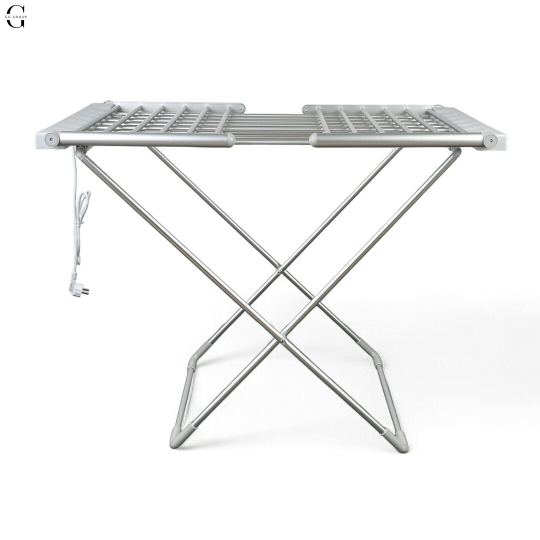 Електросушарка для білизни Heated Airer з крилами, 230 Вт, алюміній.