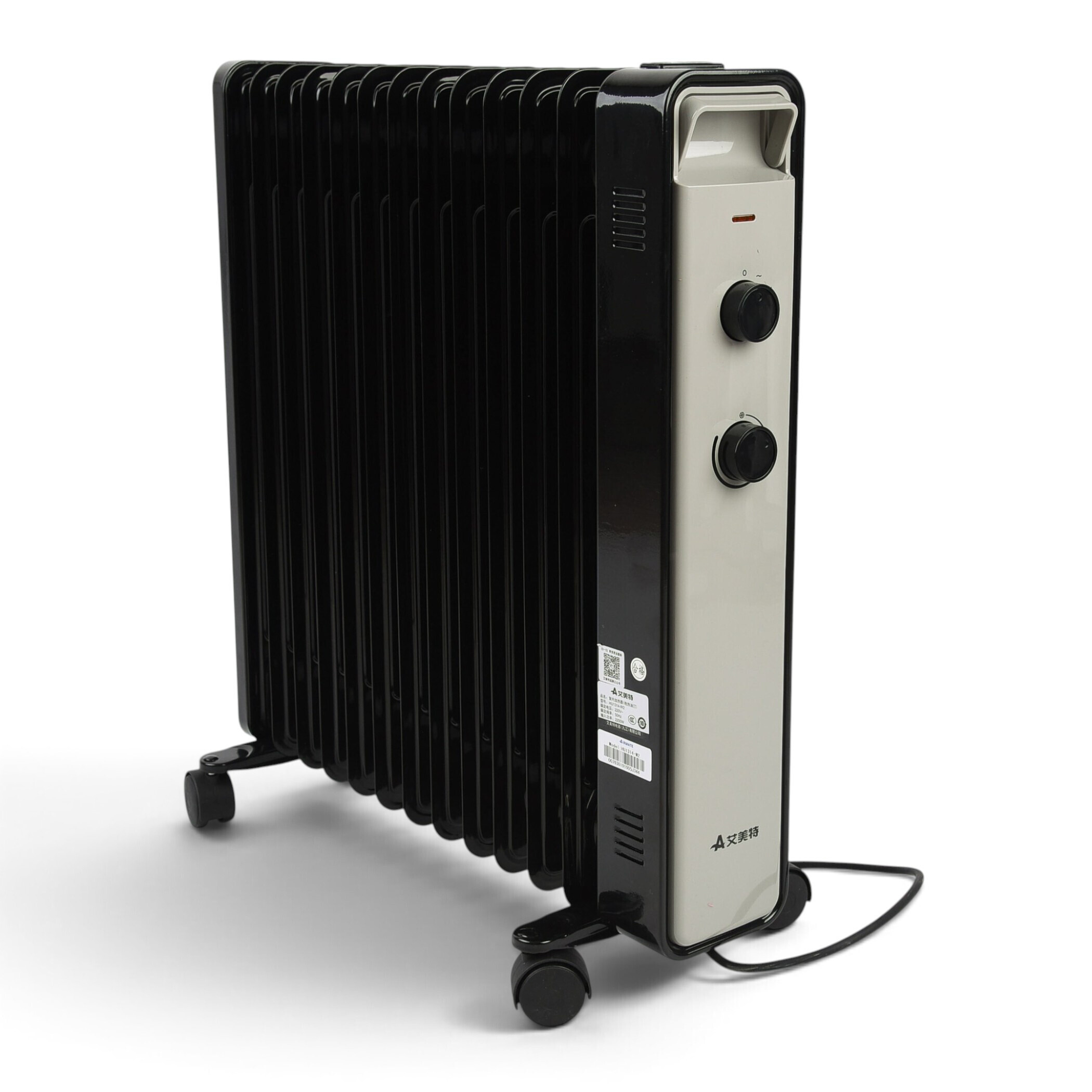 Масляный электрический отопитель AIRMATE HU1314-W2 2200 Вт с сушилкой и увлажнителем воздуха