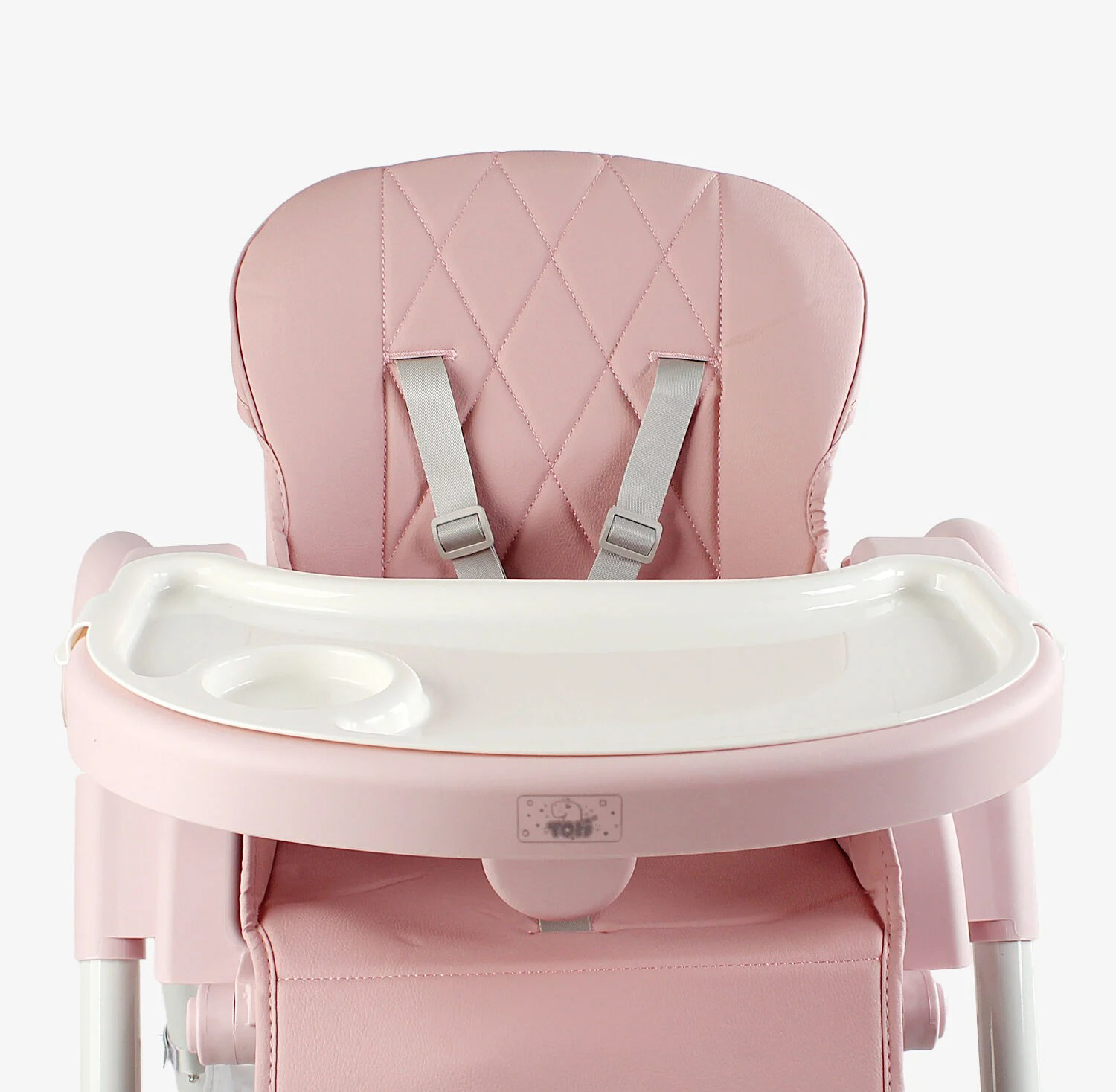 Стульчик для кормления Toti Т-31744(1) мягкий чехол PU, съемный столик, корзина, в коробке