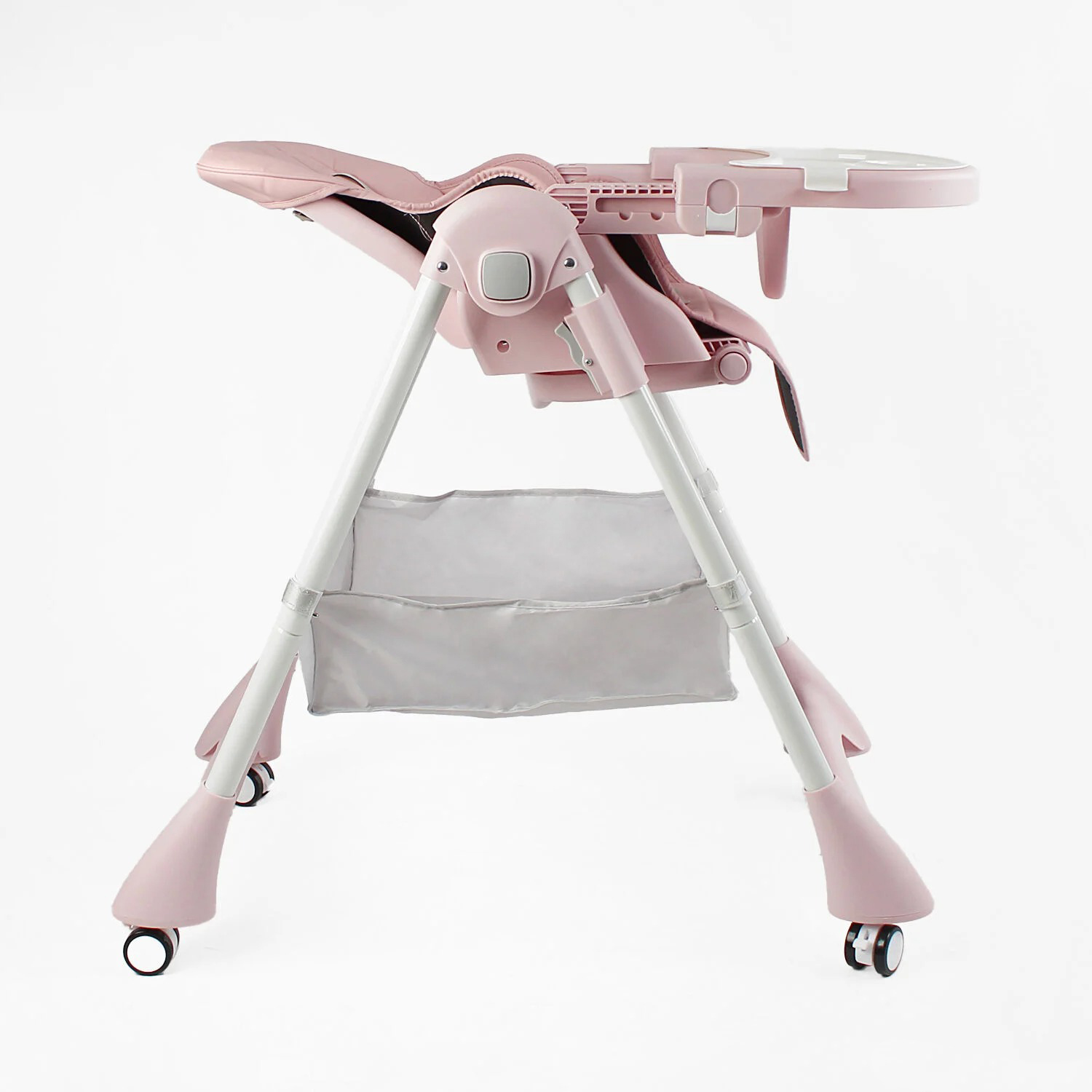 Стульчик для кормления Toti Т-31744(1) мягкий чехол PU, съемный столик, корзина, в коробке